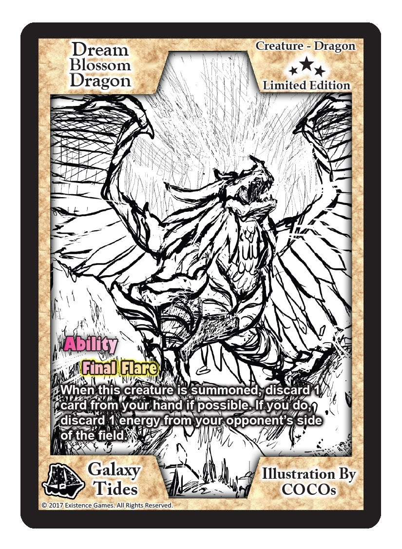 Dream Blossom Dragon (Limited Edition) [LESC] - Exodus TCG Single