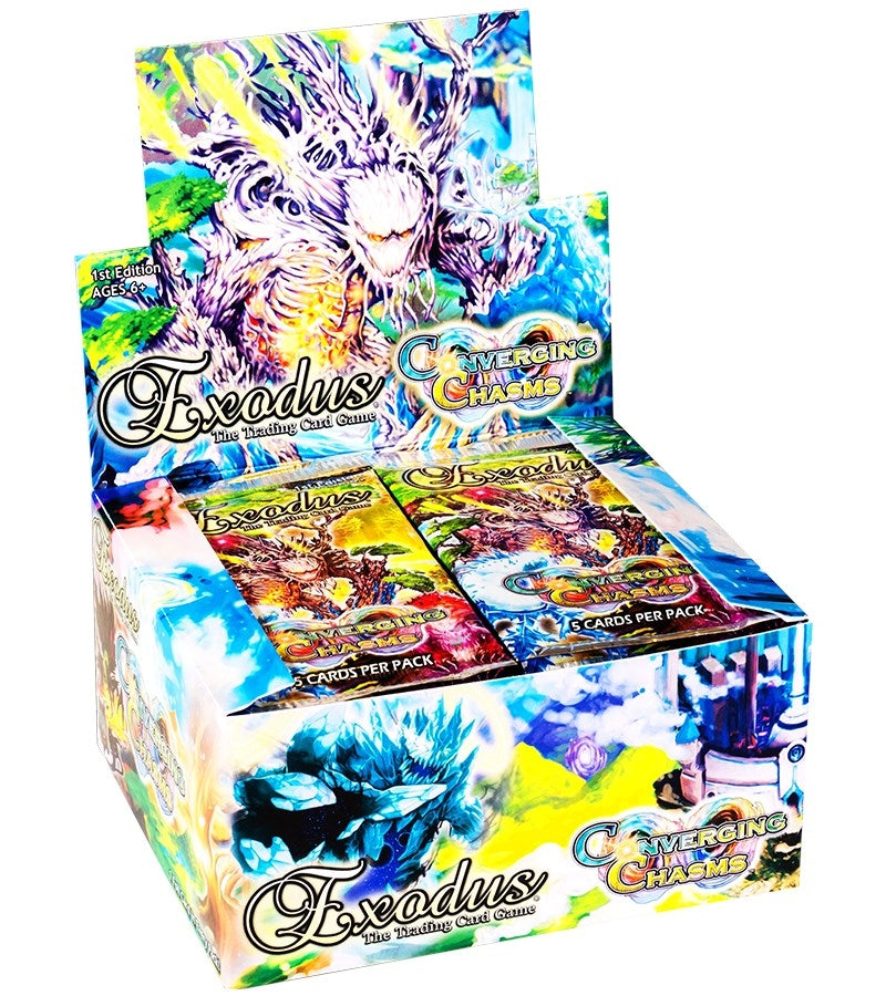 Exodus TCG: Converging Chasms Booster Box (First Edition) [ECC] - Exodus TCG Sealed