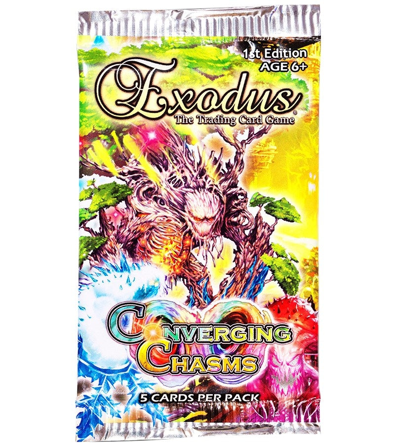 Exodus TCG: Converging Chasms Booster Pack (First Edition) [ECC] - Exodus TCG Sealed
