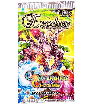 Exodus TCG: Converging Chasms Booster Pack (First Edition) [ECC] - Exodus TCG Sealed