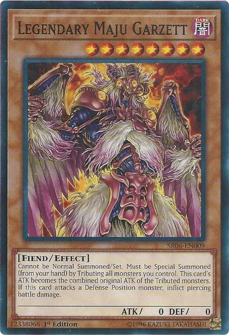 Legendary Maju Garzett (6009) (SR06) - YuGiOh Single