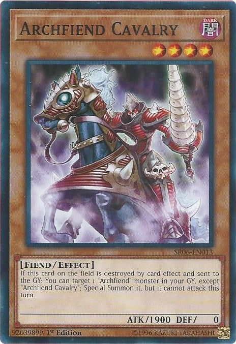 Archfiend Cavalry (6013) (SR06) - YuGiOh Single