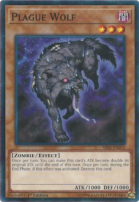 Plague Wolf (6016) (SR06) - YuGiOh Single