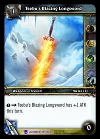 Teebu’s Blazing Longsword - WoW Single