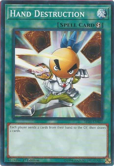 Hand Destruction (6025) (SR06) - YuGiOh Single