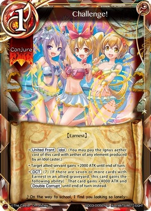 Challenge! (3005) [SD03] - The Caster Chronicles Single