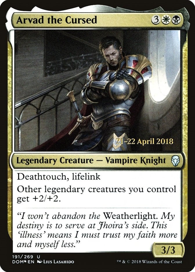 Arvad the Cursed (191) [PRE] - MTG Single