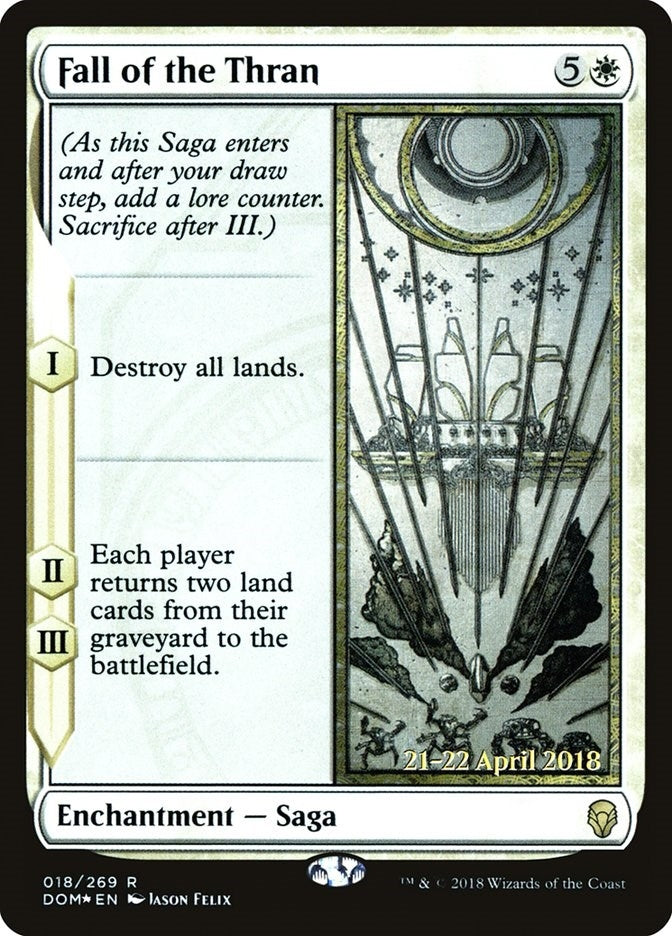 Fall of the Thran (18) [PRE] - MTG Single