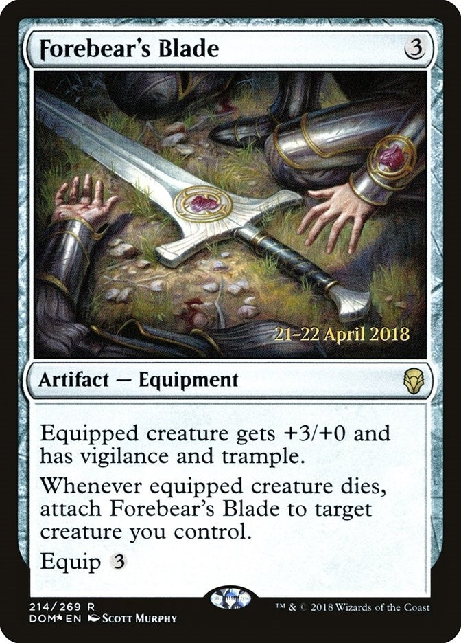 Forebear’s Blade (214) [PRE] - MTG Single