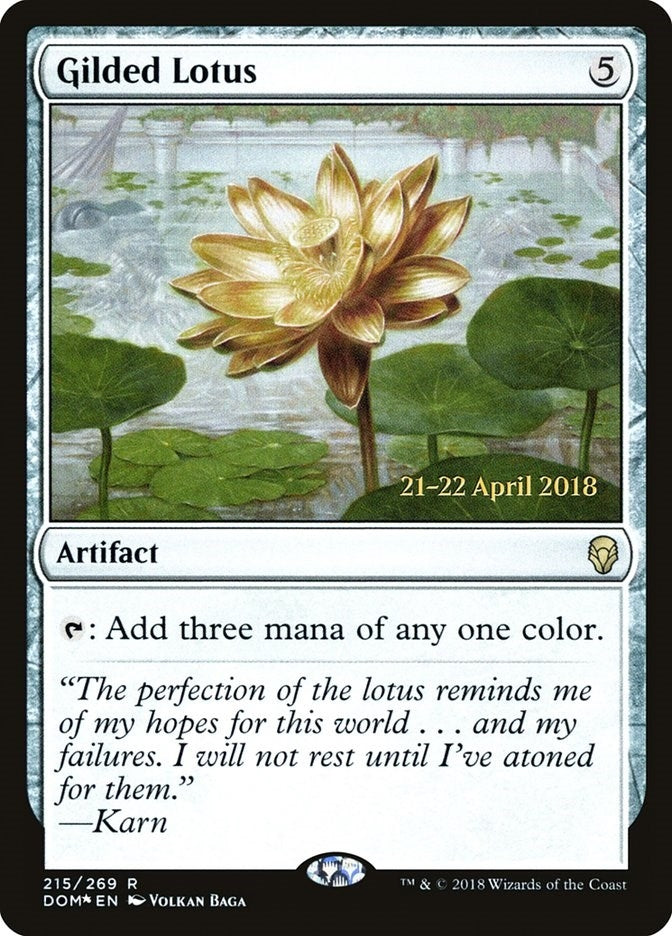 Gilded Lotus (215) [PRE] - MTG Single