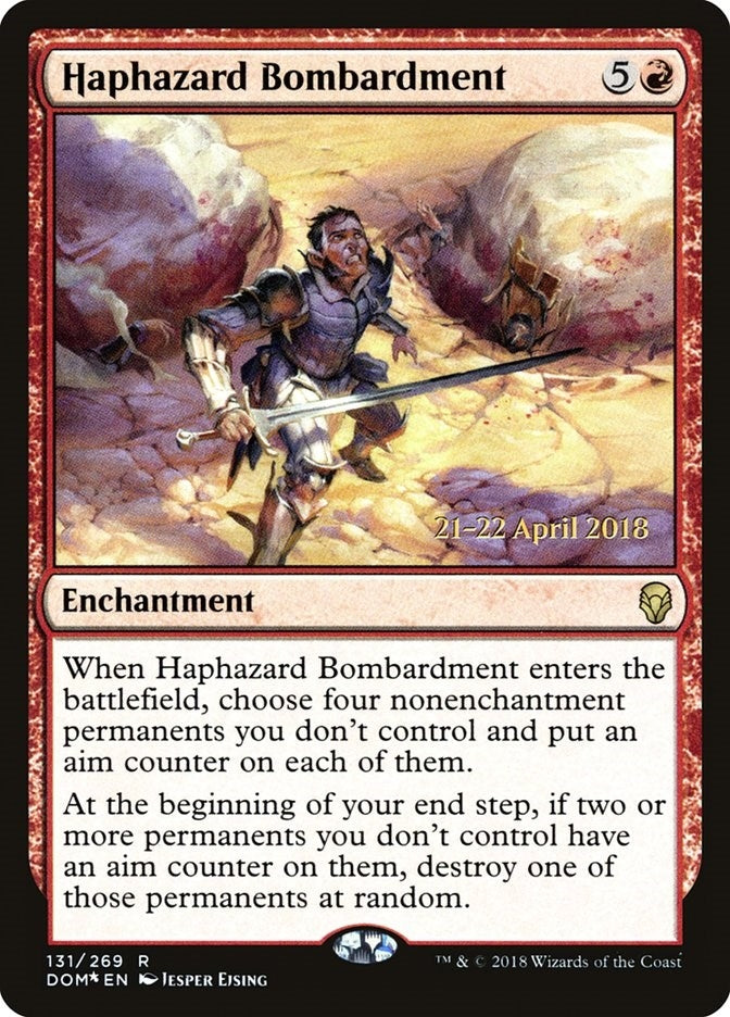 Haphazard Bombardment (131) [PRE] - MTG Single