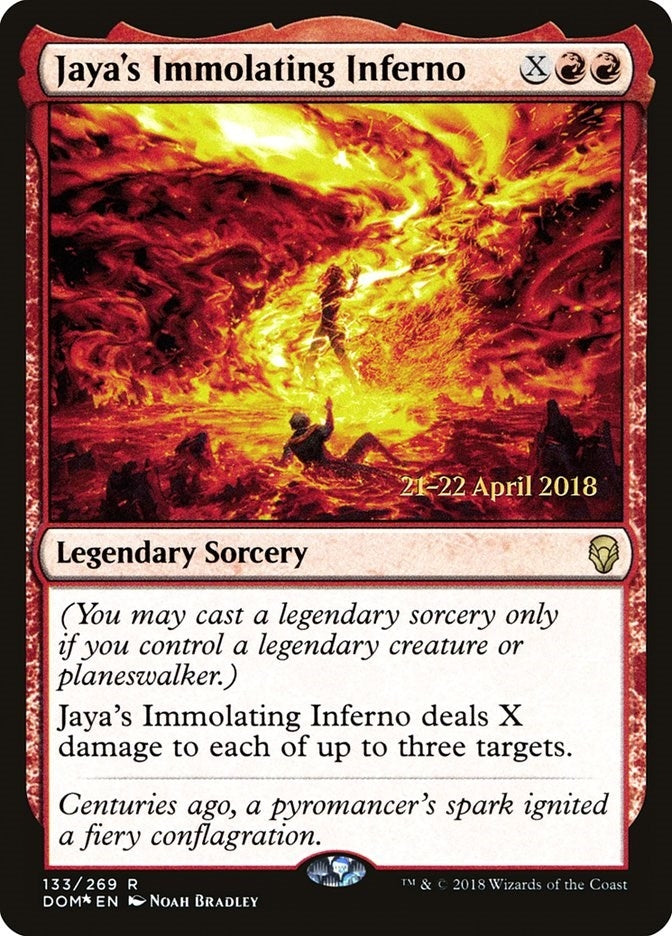 Jaya’s Immolating Inferno (133) [PRE] - MTG Single