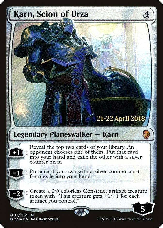 Karn Scion of Urza (1) [PRE] - MTG Single