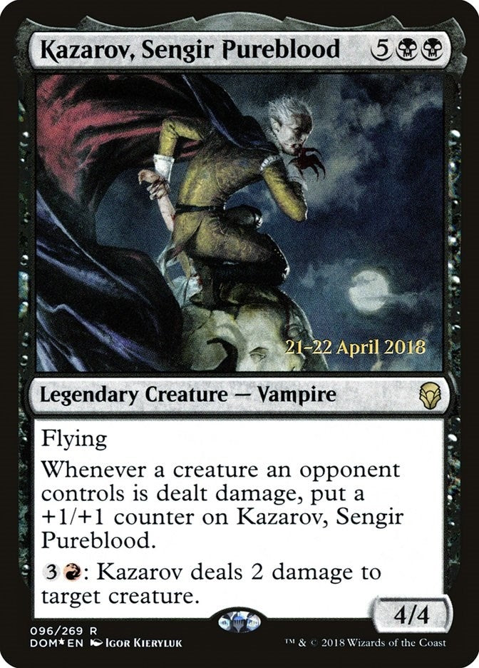 Kazarov Sengir Pureblood (96) [PRE] - MTG Single