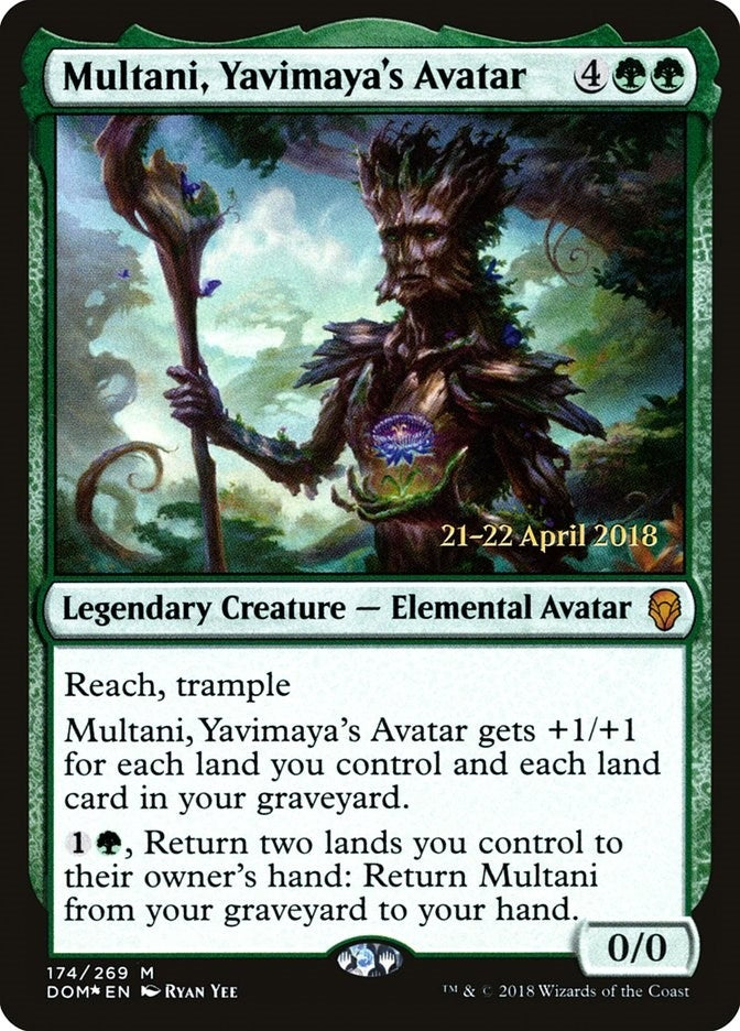 Multani Yavimaya’s Avatar (174) [PRE] - MTG Single