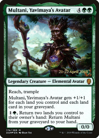 Multani Yavimaya’s Avatar (174) [PRE] - MTG Single
