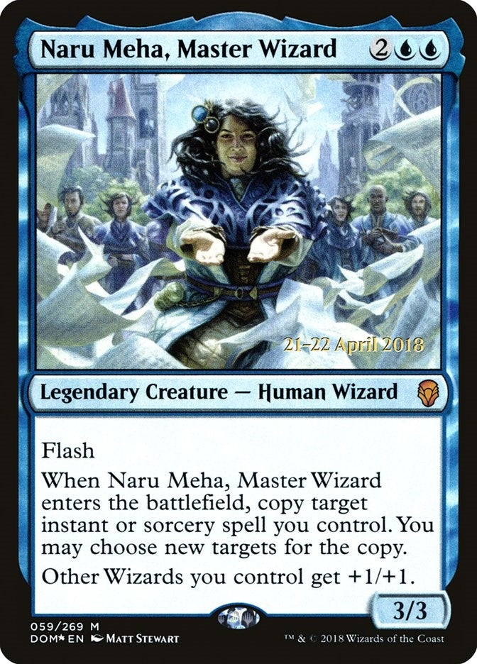 Naru Meha Master Wizard (59) [PRE] - MTG Single