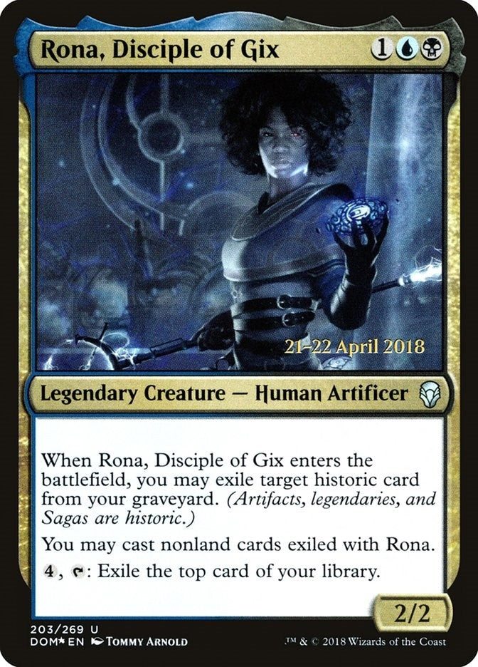 Rona Disciple of Gix (203) [PRE] - MTG Single
