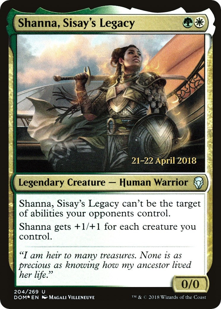 Shanna Sisay’s Legacy (204) [PRE] - MTG Single