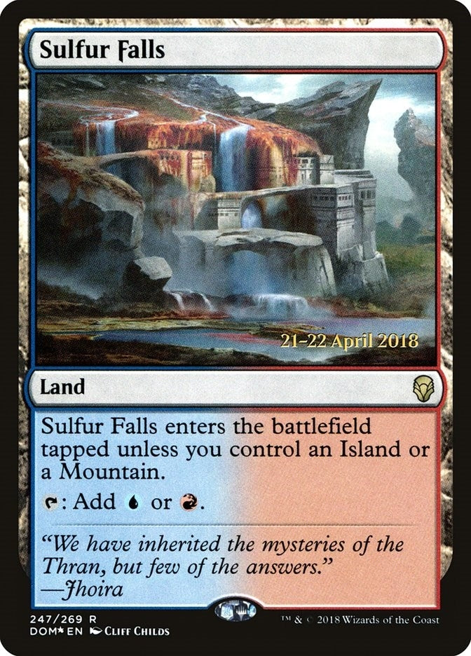 Sulfur Falls (247) [PRE] - MTG Single