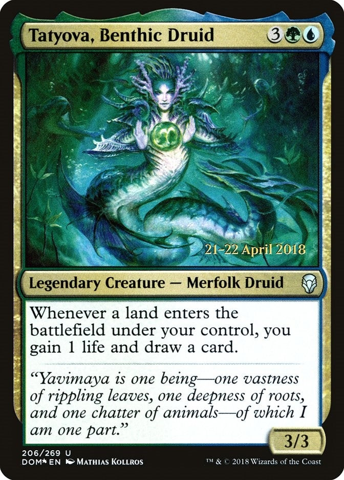 Tatyova Benthic Druid (206) [PRE] - MTG Single