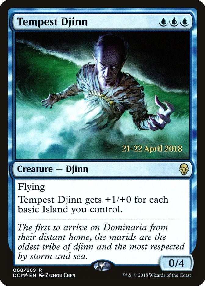 Tempest Djinn (68) [PRE] - MTG Single