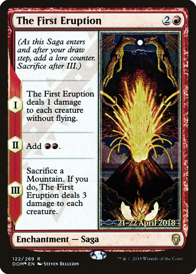 The First Eruption (122) [PRE] - MTG Single