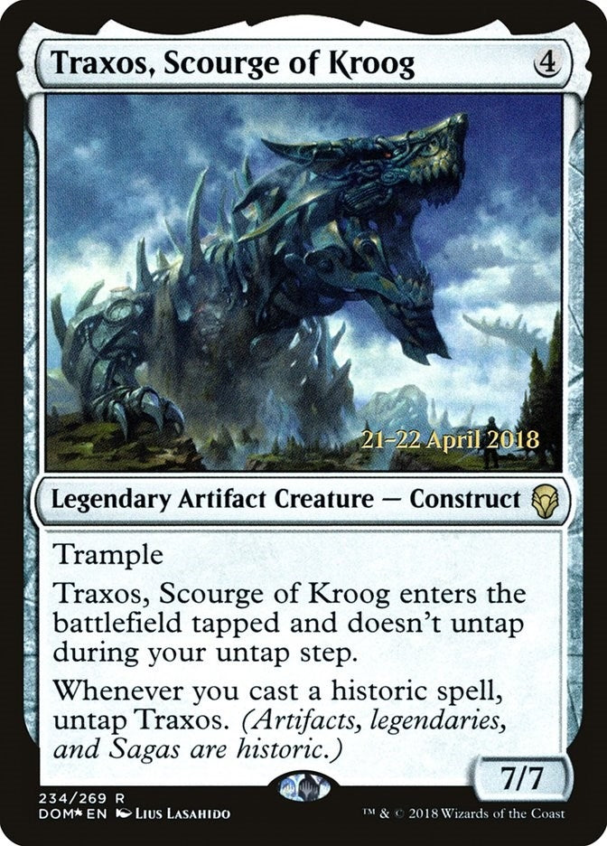 Traxos Scourge of Kroog (234) [PRE] - MTG Single