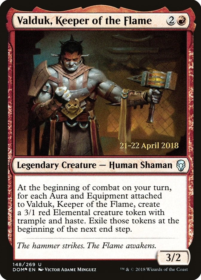 Valduk Keeper of the Flame (148) [PRE] - MTG Single