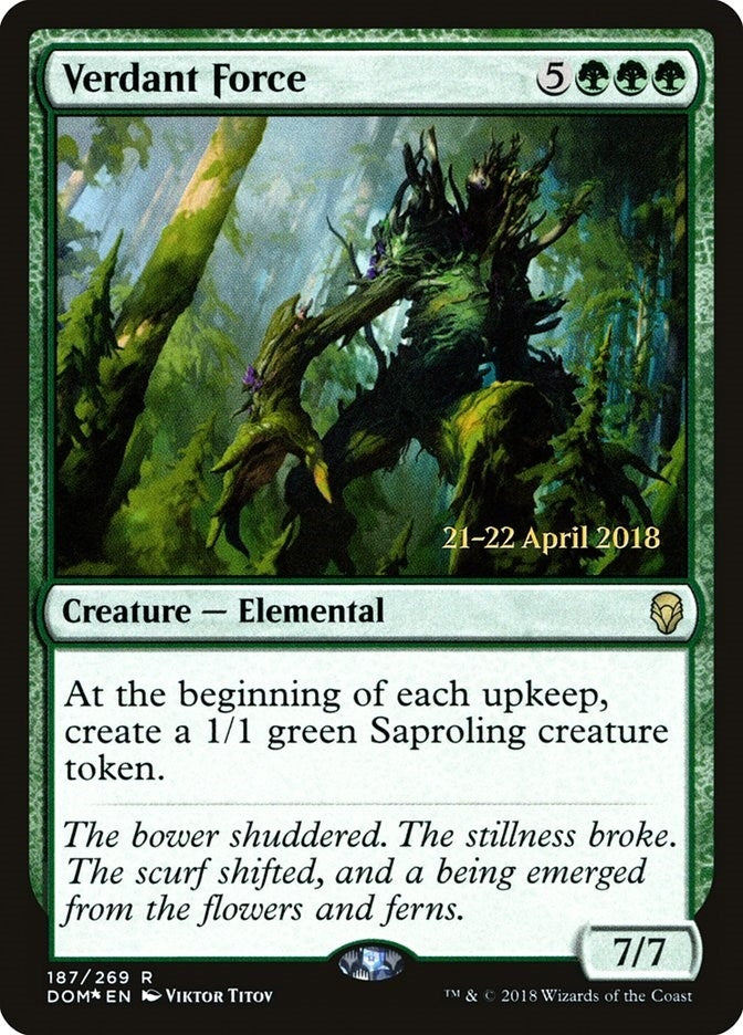 Verdant Force (187) [PRE] - MTG Single