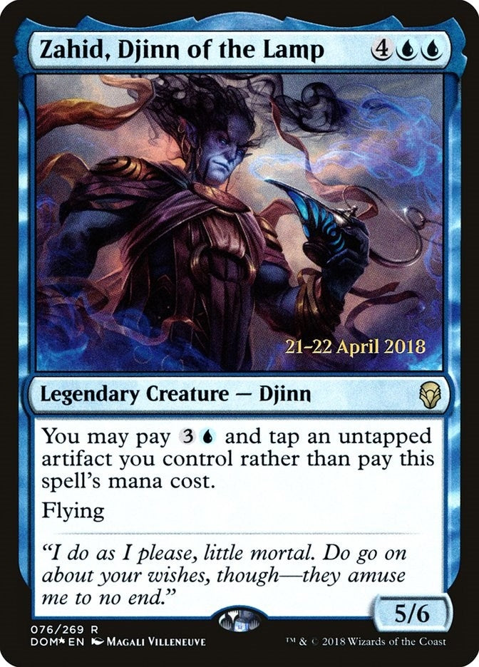 Zahid Djinn of the Lamp (76) [PRE] - MTG Single
