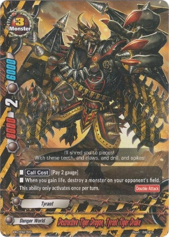Destructive Tiger Dragon Tyrant Tiger Drake (327) [PR] - Future Card BuddyFight Single