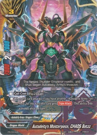 Autodeity’s Masterpiece CHAOS Batzz (318) [PR] - Future Card BuddyFight Single