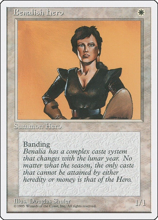 Benalish Hero [4ED] - MTG Single