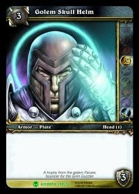 Golem Skull Helm - WoW Single