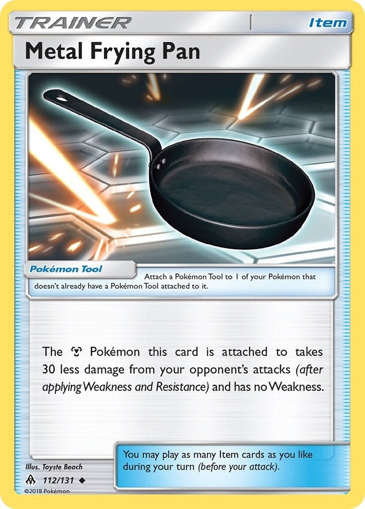 Image for Metal Frying Pan (112/131) (SM - Forbidden Light) - Pokemon