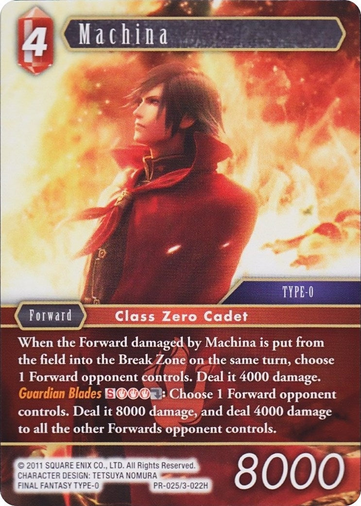 Machina (Alternate Art Promo) (253022) [PR] - Final Fantasy TCG Single