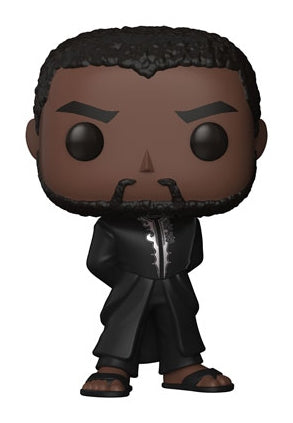 Black Panther: T’Challa (Black Robes) (Bobble-Head) [POP!] - Funko Sealed