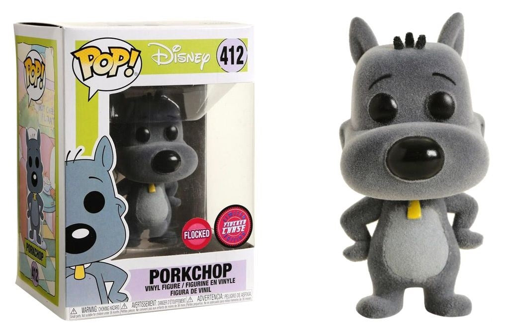 Doug: Porkchop (Flocked) (Limited Edition Chase) [POP!] - Funko Sealed