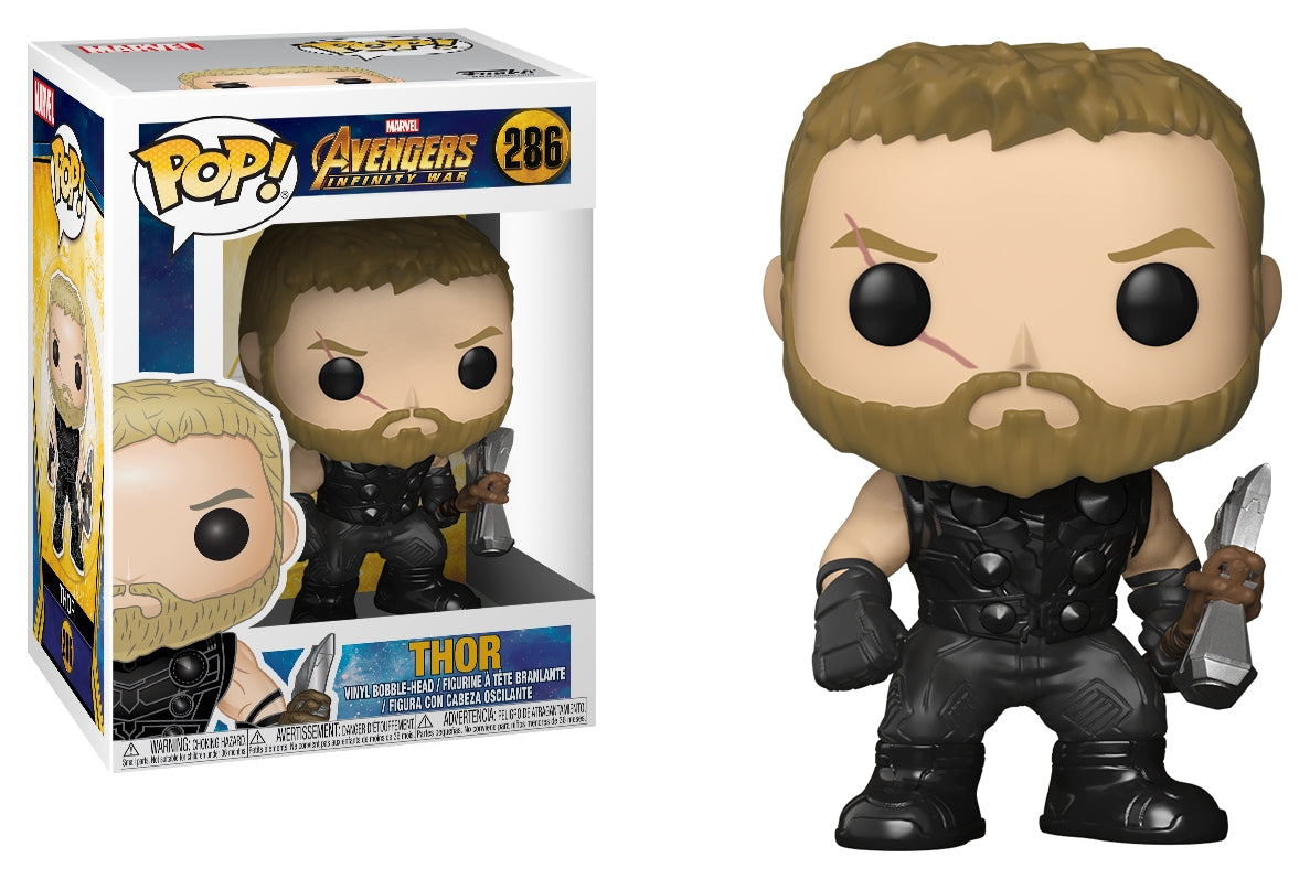 Avengers: Infinity War: Thor (Bobble-Head) (286) [POP!] - Funko Sealed