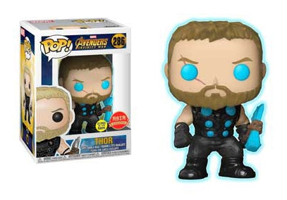 Avengers: Infinity War: Thor (Glow in the Dark) (Bobble-Head) (Asia Exclusive) (286) [POP!] - Funko Sealed