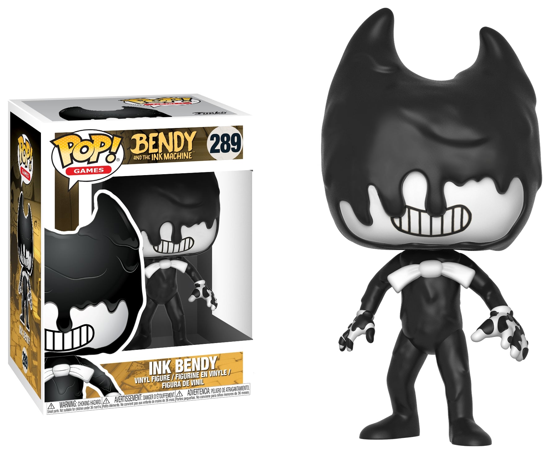 Bendy and the Ink Machine: Ink Bendy (289) [POP!] - Funko Sealed