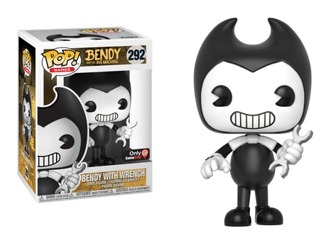 Bendy and the Ink Machine: Bendy with Wrench (GameStop Exclusive) (292) [POP!] - Funko Sealed