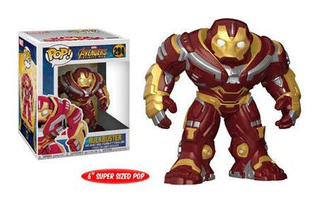 Avengers: Infinity War: Hulkbuster Super Sized 6’’ (Bobble-Head) (294) [POP!] - Funko Sealed