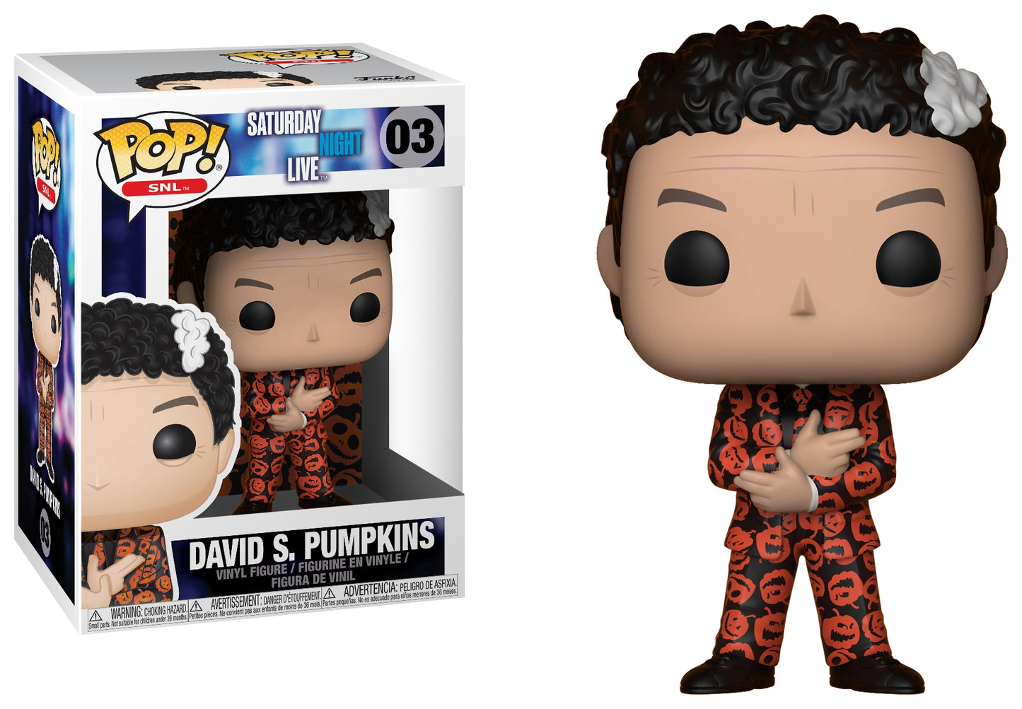 Saturday Night Live: David S. Pumpkins (3) [POP!] - Funko Sealed