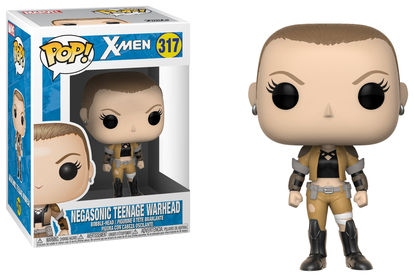 X-Men: Negasonic Teenage Warhead (Bobble-Head) (317) [POP!] - Funko Sealed