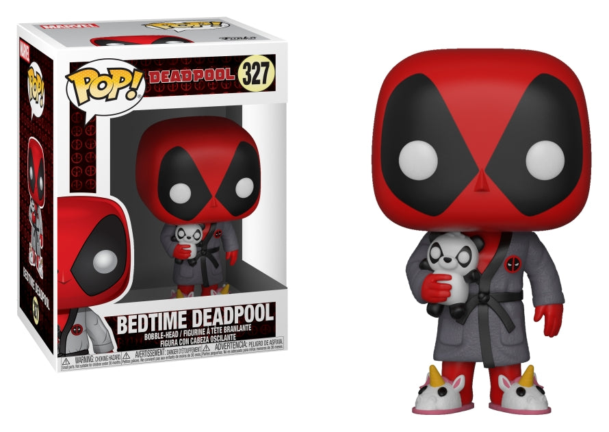 Bedtime Deadpool (Bobble-Head) (327) [POP!] - Funko Sealed