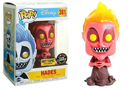 Hercules: Hades (Red) (Glow in the Dark) (Limited Edition Chase) (Hot Topic Exclusive) (381) [POP!] - Funko Sealed