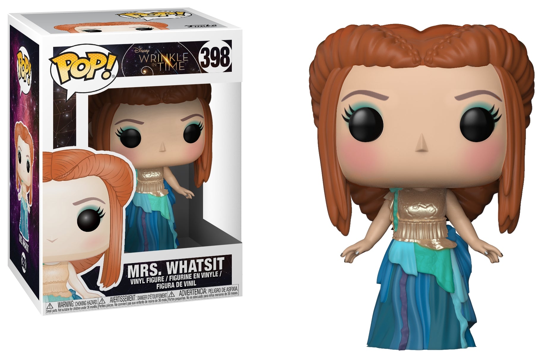 A Wrinkle in Time: Mrs. Whatsit (398) [POP!] - Funko Sealed