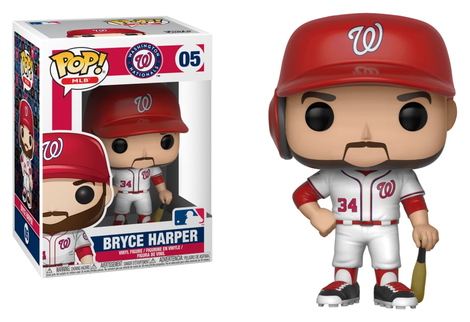 Bryce Harper (Washington Nationals) (5) [POP!] - Funko Sealed